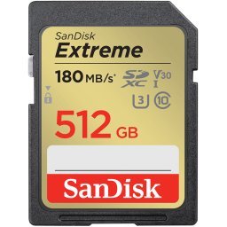 Card Sandisk SDXC Extreme 512Gb Clasa 10 / UHS-1 U3 SDSDXVV-512G-GNCIN