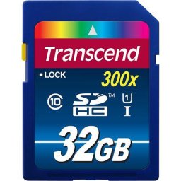 Card memorie TS32GSDU1 SDHC 32GB Class10 UHS-I 300x