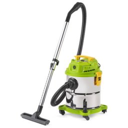 Aspirator ASPIRATOR UMED USCAT 1200W FIELDMANN,Verde, Filtru bumbac solid,Recipient din oțel inoxidabil 20L