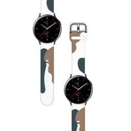 Curea de schimb Moro pentru Samsung Galaxy Watch 42mm camo negru (1)