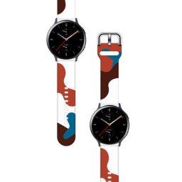 Curea de schimb Moro pentru Samsung Galaxy Watch 42mm camo negru (7)