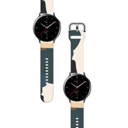 Curea de schimb Moro pentru Samsung Galaxy Watch 42mm camo negru (13)