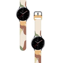 Curea de schimb Moro pentru Samsung Galaxy Watch 42mm camo negru (16)