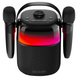 Boxa portabila SSS 3450K Difuzor Bluetooth cu microfoane wireless Negru