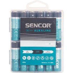 Baterii alcaline Maxell AA / LR6 - 24 de bucăți într-o cutie robustă