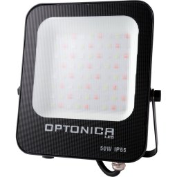 Proiector LED RGB cu Telecomandă, 50W, Negru, IP65, 4500 lm