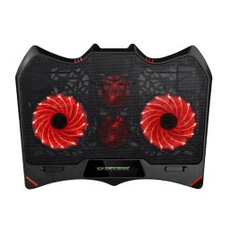 Stand Cooler Laptop Gaming Esperanza Buran EGC102 Iluminare LED Negru