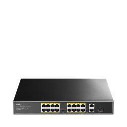 Switch Switch FS1018PS1 16xFE PoE+ 200W 1xSFP