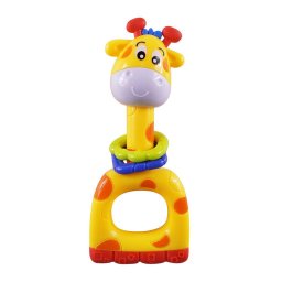 Baby Mix Yellow Giraffe Baby Rattle