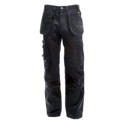 Pantaloni de lucru DeWalt Pro Tradesman DWC26-001-3431 – negri, mărimea 34/31