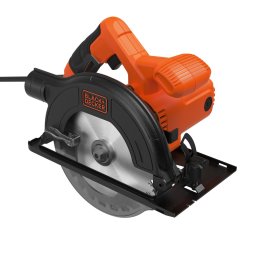 Fierăstrău circular Black+Decker CS1200 – 1200 W, disc de 165 mm, ghidaj paralel