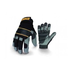 Mănuși de lucru DeWalt DPG33L – mărimea L, pernă din gel de silicon, palmă din piele sintetică