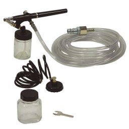 Kit aerograf pneumatic Stanley 150119XSTN – 15 l/min, 3 bar, rezervoare de 22 și 50 cc