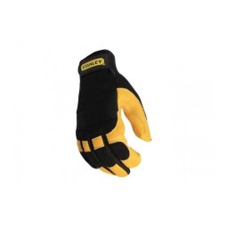 Mănuși hibride din piele Stanley SY750L – mărimea L, spate din spandex