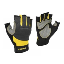 Mănuși fără degete Stanley SY640L – palmă matlasată, mărimea L, EN 388