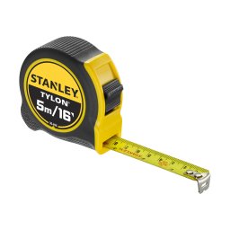 Ruletă Stanley Tylon 0-30-696 – 5 m / 16 ft, gradații metrice și în inci