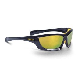 Ochelari de protecție Stanley SY180-YD – lentilă galbenă cu efect de oglindă, EN 166 1F