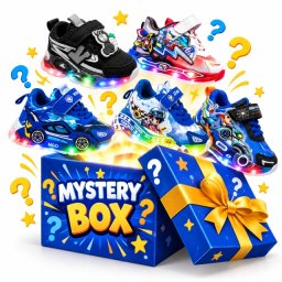 Mistery Box - Adidasi cu luminite pentru baieti, modele diverse