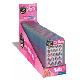 Crazy Chic: Apasă și pleacă! Unghii false glamour