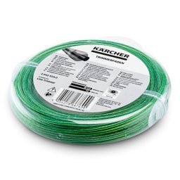 Fir de tăiere Kärcher 2,0 mm, 15 m, pentru trimmere BCU 260/36 Bp și LT 380/36 Bp – rotund, cu striații