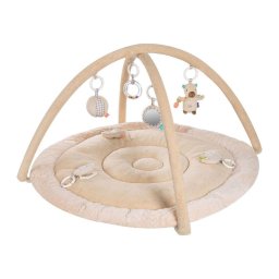 Salteluta de joaca pentru bebelusi Fehn Capibara Clara cu arcade