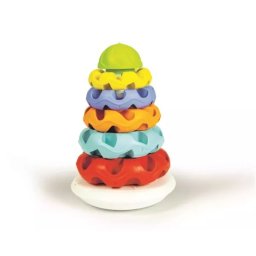 Baby Clementoni: Turn de construit cu inele