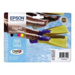 Pack Cartuse Cerneala 34 CMYK + Hartie Foto-150 coli C13T34664010