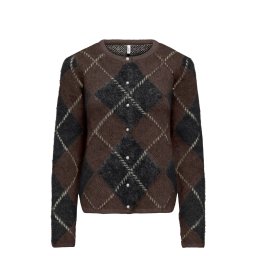 ONLY Jachetă Onlnoeme O-Neck 15378142 19-0915 TCX coffee bean