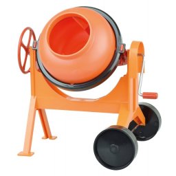 Betoniera mare Lena din plastic Portocalie