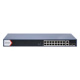 Switch 16 x RJ45 1G Smart PoE 125W,2 x RJ45 1G,2 x SFP 1G,Smart Management - HIKVISION