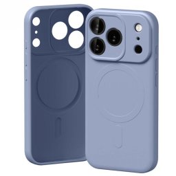 Husa pentru iPhone 17 Pro/iPhone 18 Pro compatibil MagSafe Lilac purple, Mercury Semi-Silicon