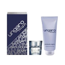 Set Emanuel Ungaro Man Barbati Eau De Toilette 30ml + Sampon 200ml