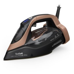 Fier de Calcat Tefal Ultimate Power Pro FV9E50 Dry & Steam Iron Durilium AirGlide 3200W Negru