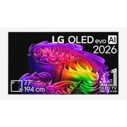 Televizor Smart LG OLED evo AI G6 77G62LW 77Inch / 194CM 4K Ultra HD 120Hz Clasa E Model 2026