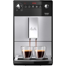 Espressor Espressor Automat Melitta®Purista, 15 bar, 5 niveluri de granulație, Super Silent, Super SLIM 20cm