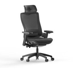 Scaun Gaming Embrace, Tetiera, Ajustabil, max. 125kg, Negru