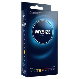 My.Size PRO - prezervative cu dimensiune personalizată - 53 mm (10 bucăți)