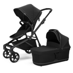 Set Carucior Thule Sleek 2 + Landou, Black