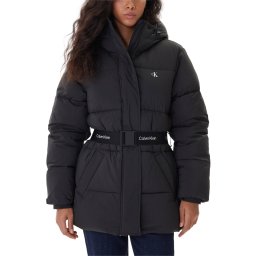 CALVIN KLEIN Geacă Belted Midweight Puffer LV047D507G UB1 black