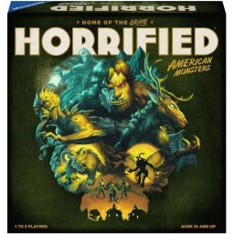 RAVENSBURGER JOC HORRIFIED MONSTRI AMERICANI IN LIMBA ENGLEZA