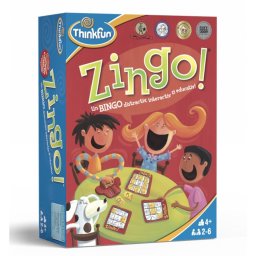 Joc educativ ThinkFun Zingo în limba romana pentru copii 4+ ani