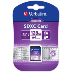 Card Memorie Verbatim 128 GB Class 10 Sdxc