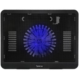 Cooler Laptop Spacer SP-NC19, 15.6", Negru