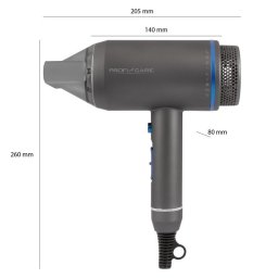 Uscator de par ProfiCare, PC HT 3082, 1800 W, Gri