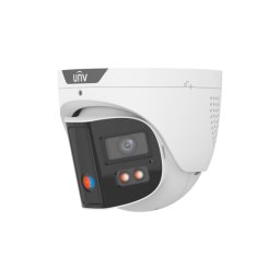 Camera de supraveghere Uniview, 8MP, lentila duala 2.8mm, ColorHunter, audio bidirectional, IP67, IK10