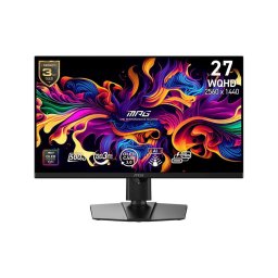 Monitor Gaming QD-OLED MSI 26.5" MPG 271QR QD-OLED X50, WQHD (2560 x 1440), HDMI, DisplayPort, Pivot, 500 Hz, 0.03 ms, Negru