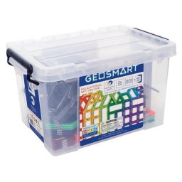 Joc magnetic Smart Games - Geo Smart, Educational Set deluxe, Setul educational deluxe, 205 piese