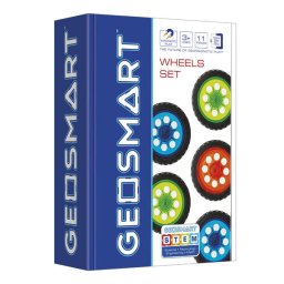 Joc magnetic Smart Games - Geo Smart, Wheel Set, Set de roti, 11 piese