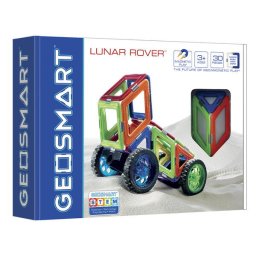 Joc magnetic Smart Games - Geo Smart, Lunar Rover, Masina spatiala, 30 piese