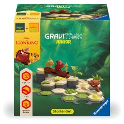 Joc de constructie Gravitrax Junior - Lion King - Set de baza Gravitrax Junior + extensia Disney - Regele Leu